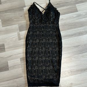 Black guess dress